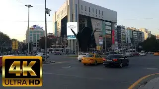 Kızılay walkıng tour 4k Turkey Ankara trawel guide 2021 Turkısh street food ın ankara kızılay
