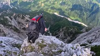 Krizevnik Highline / Wingsuit BASE Jump / Slovenia / 2025