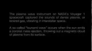 Nasa Voyager 1 experiences three 'Tsunami Waves' in interstellar space Video