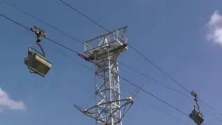 Seilbahn des Zementwerk 