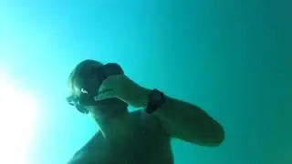 Freediving to between 8 and 10 metres for the first time.