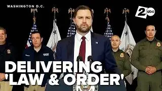 JD Vance visits Minneapolis, delivers 'law and order' speech