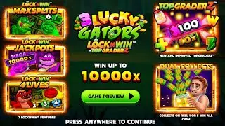 3 Lucky Gators 🎰 Новый слот и бонусы | Pragmatic Play