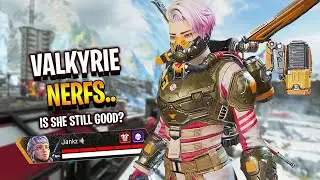 they nerfed Valkyrie in every way.. is she still good?? - Apex Legends