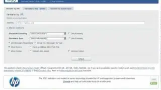 A Walkthrough the W3C Markup Validation Service