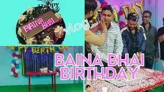 Unic style birthday celebration. Baina bhai birthday celebration. #best #birthday #vlogs #everyone 