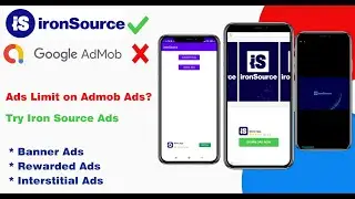 Iron Source Ads integration in android studio| #ironsource, #ironsoucead| Ads network