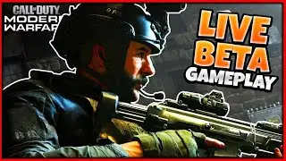 CALL OF DUTY MODERN WARFARE OPEN BETA / GETTING TO THAT LEVEL 30 CAP/ WITH SUBS