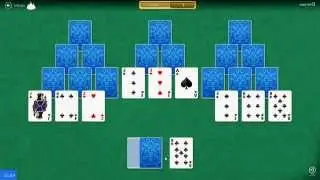 Star Club\TriPeaks\Expert II: Clear 2 boards in 1 deal