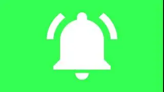 Bell for chroma key video
