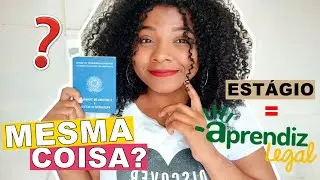 QUAL A DIFERENÇA ENTRE JOVEM APRENDIZ E ESTÁGIO?