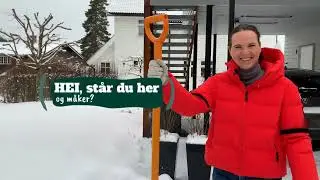 Måke snø: Kan man kaste snøen over til naboen?