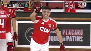 Resumo @slbenfica 4-2 @FCPorto - 3.&ordf; Jornada - CN Placard H&oacute;quei em Patins - @DAZNPortugal