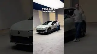 Tech details of the new Volvo EX60 (electric XC60)! 🇸🇪