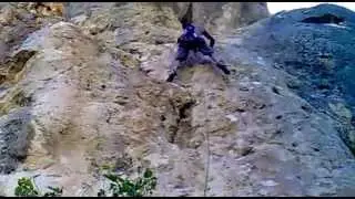 escalada en villena... claveles 6b. mp4