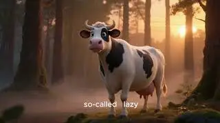 The Cow Who Saved the Forest: Rao&rsquo;s Unexpected Discovery#AnimalGuardian #KindnessMatters#LazyCow