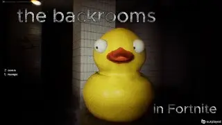 Backrooms: Isolation (Fortnite horror map)