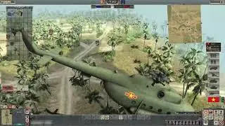 Men of War  Assault Squad 2 - 1v1 Snakedoctor VS. Crispy Vietnam '65 Mod HE SAID GG TOO SOON!