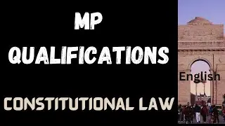 Member of Parliament in English/ Constitutional Law in English / Dr.K.K.Sunitha