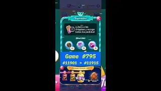 Game #795 - Levels #11901 ➡️ #11915 - Full Game Android -📱- Candy Crush Saga