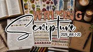 ✨ 2026 Scripture Writing Kit | Walkthrough + Layout Reveal