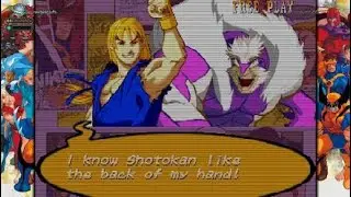 Xmen vs street fighter PS4 Clip2