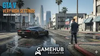 GTA 5 Very High Settings 🔥 Smooth Gameplay on OnePlus 15 | GameHub #androidgaming#gta5 