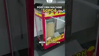 Want to Make Movie Theater-Flavored Popcorn? Crown's SC-P04 Popcorn Machine Is the Answer! 🍿 #pop...
