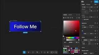 Ui btn animation in figma #ui #button #animation #figma #viral #fpy #explore