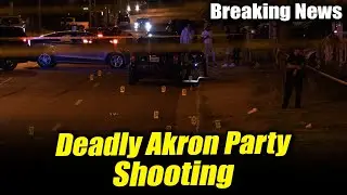 Shocking Mass Shooting at Akron Street Party! Ohio