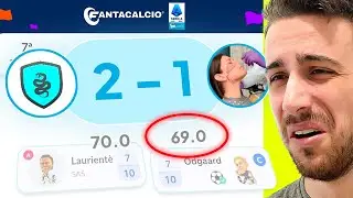 Ho PERSO di 1 PUNTO la 1* Giornata al FANTA con 2 Goal in Panchina...