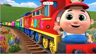 The ABC Train Adventure! Nursery Rhymes ! Song for Kids! Song for Toddlers