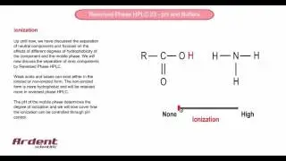 Reversed Phase HPLC 23 - Describing Ionization