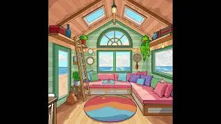 Soothing Interiors w/ ambience, rest, sleep, reset 🔁 play on loop 