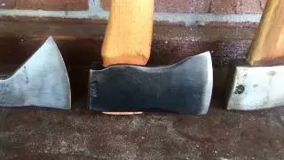 Council Tool Boys Axe modification to a Craig Roost inspired Woodcraft axe on 19