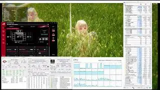 (RPG Bakin) 9950X3D + RTX 5090 ROG-ASTRAL (Stress Test 2 )
