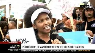 16 Days of Activism | Protesters demand harsher sentences for rapists