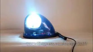 Halogen Revolving Beacon for car, Car rotator beacon warning light, DC12/24V, 30W, Magnetic Install,