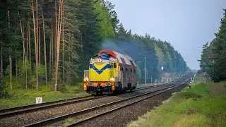 Poranek na Ostbahnie - M62-590, SU42-518, SU42-521, SM42-329 w roli głównej. Kumulacja zaszynobusów!
