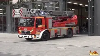 NEUE FEUERWACHE 4 - SCHWABING der Feuerwehr München - [Erste Einsatzfahrten]