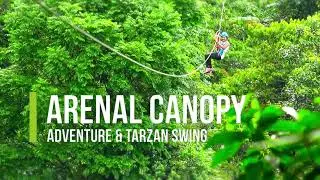 Arenal Canopy Adventure & Tarzan Swing La Fortuna | Book with Arenal Tour Tickets