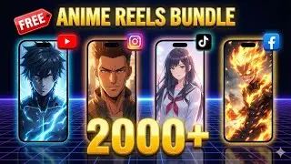2000+ Anime Reels Bundle Pack 🔥 | Anime Shorts Download