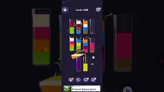 1186-1190 Level Love water water sort puzzle game 2025