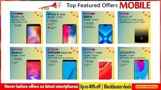 Today's Top offers on Best Selling MOBILE PHONES | Amazon Mobile Deals India