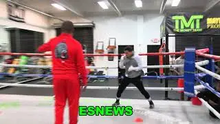 GERVONTA DAVIS footwork EsNews Boxing