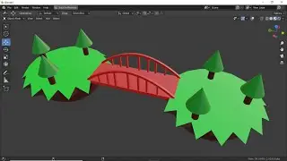 How to make a bridge in blender(Tamil)