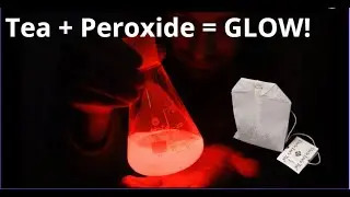 Making Cold Light with Green Tea (No Toxic Chlorine)