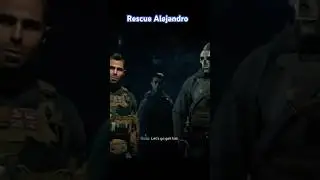 Rescue Alejandro | 4K 60FPS Ultra Realistic Gameplay #callofduty #trending #videogame #gaming