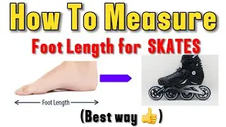 Pair ka size kaise naape ? How to measure foot size at home