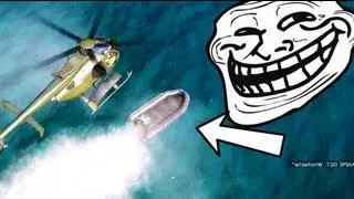 Trolling in Helicopter - ARMA 3